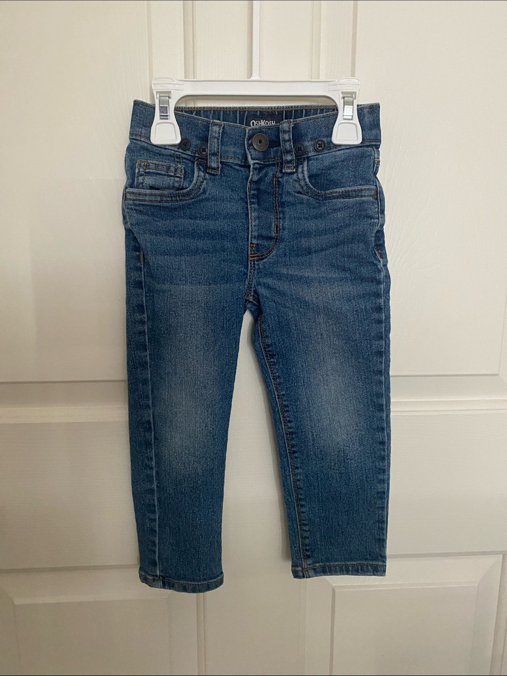 OshKosh B'gosh Boys Slim Fit Dark Blue Denim Jeans